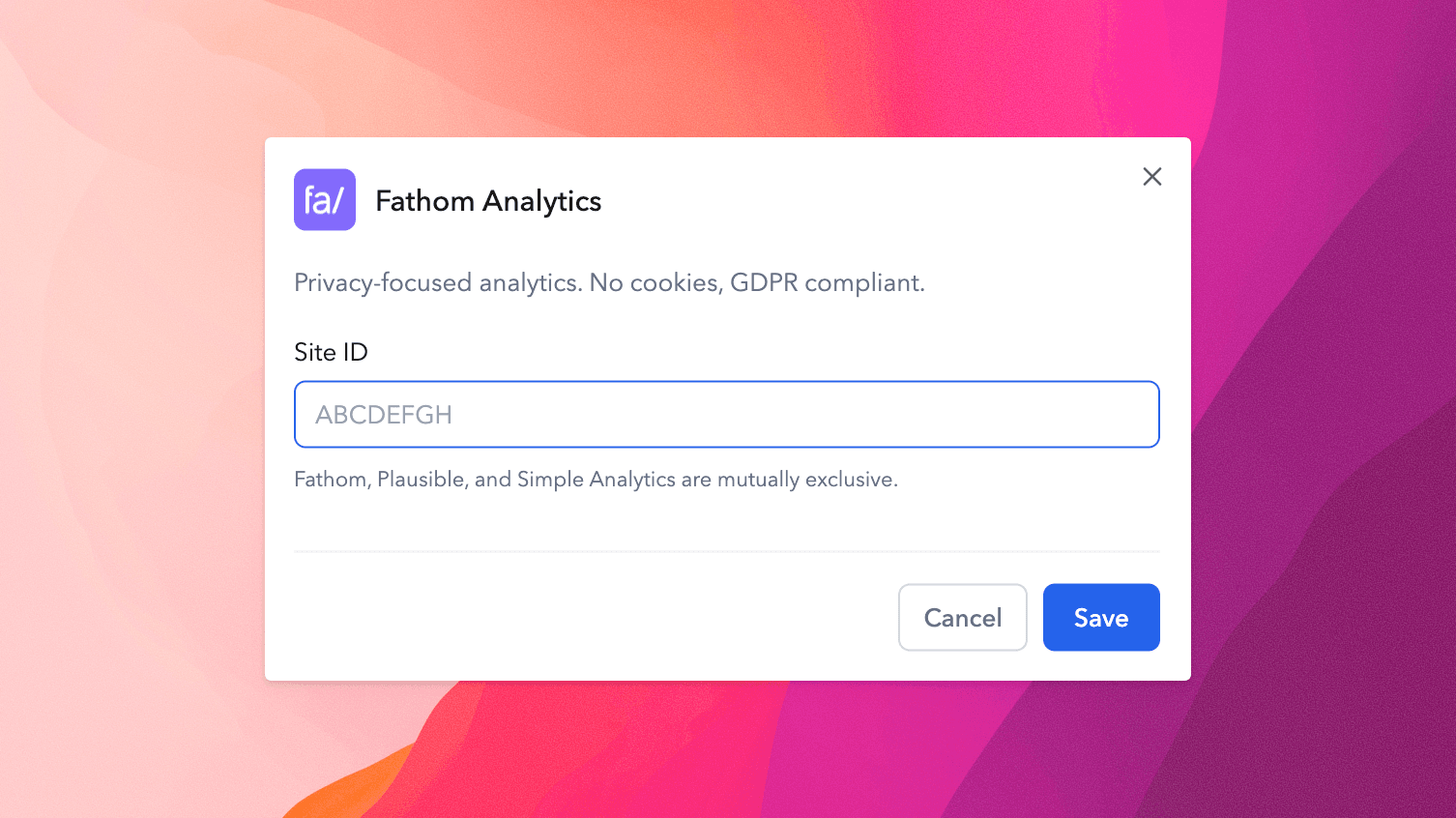 Fathom Analytics